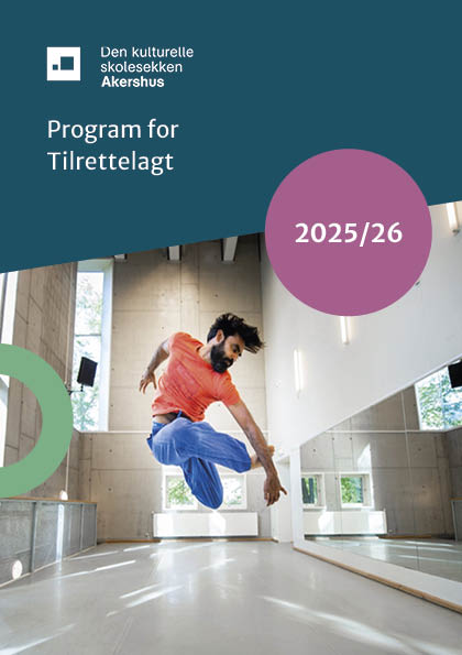 Forside brosjyre Program for Tilrettelagt