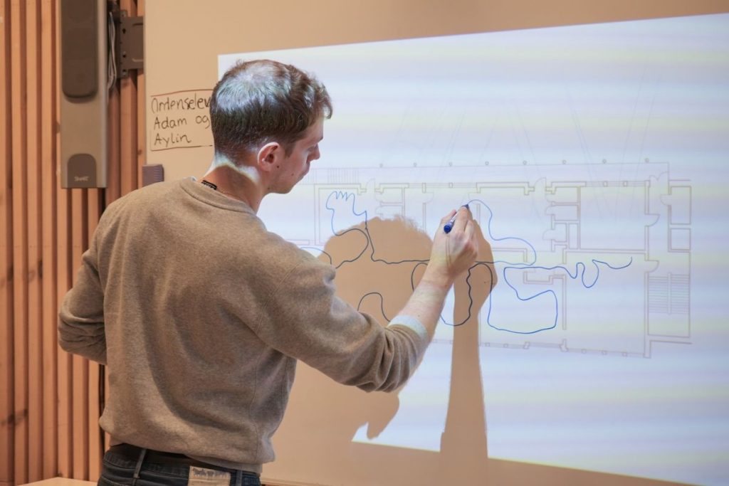 Arkitekten tegner