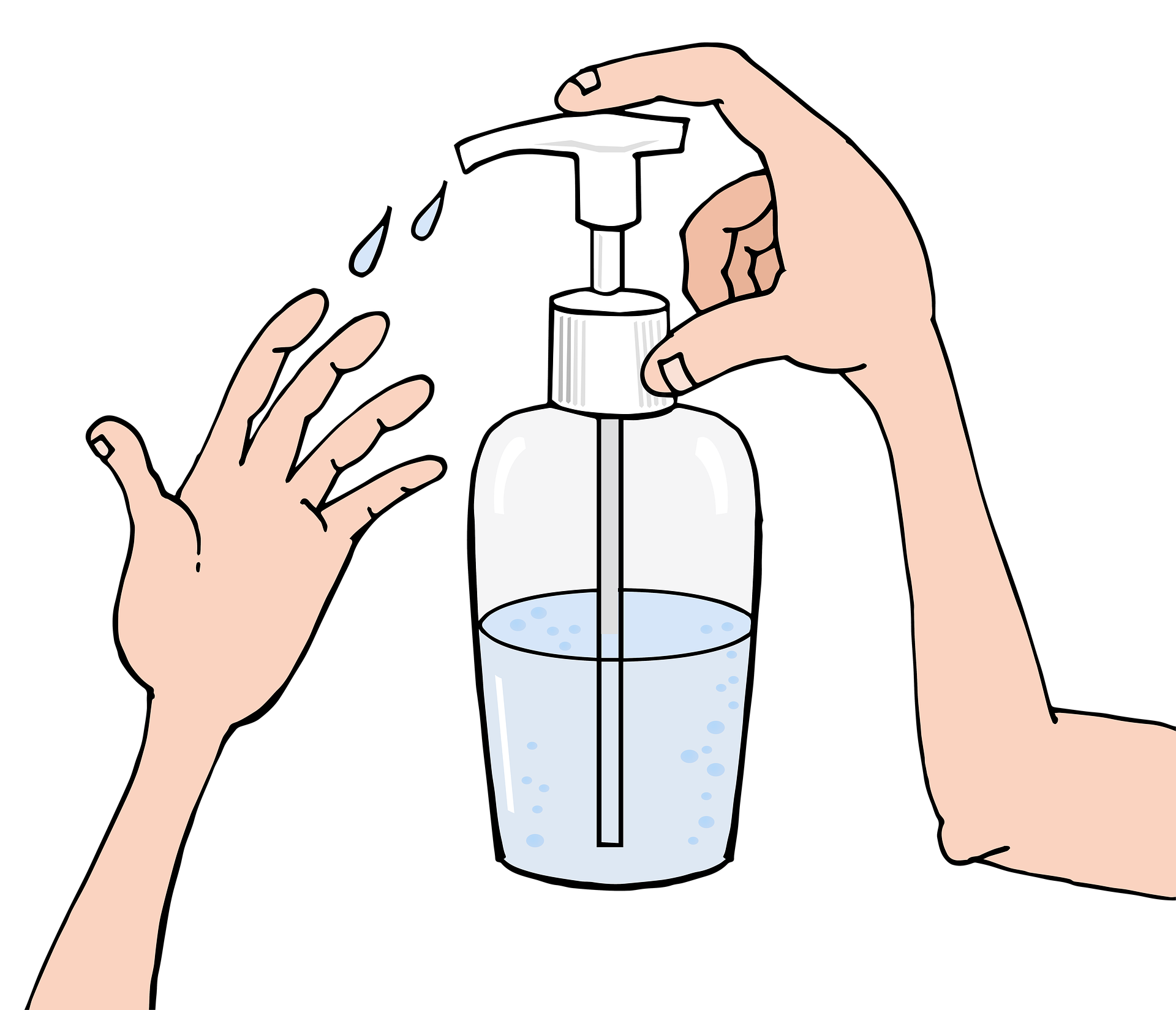 Illustrasjonsbilde av håndvask