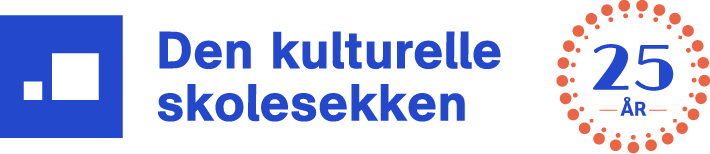 Den kulturelle skolesekken 25-års jubileumslogo